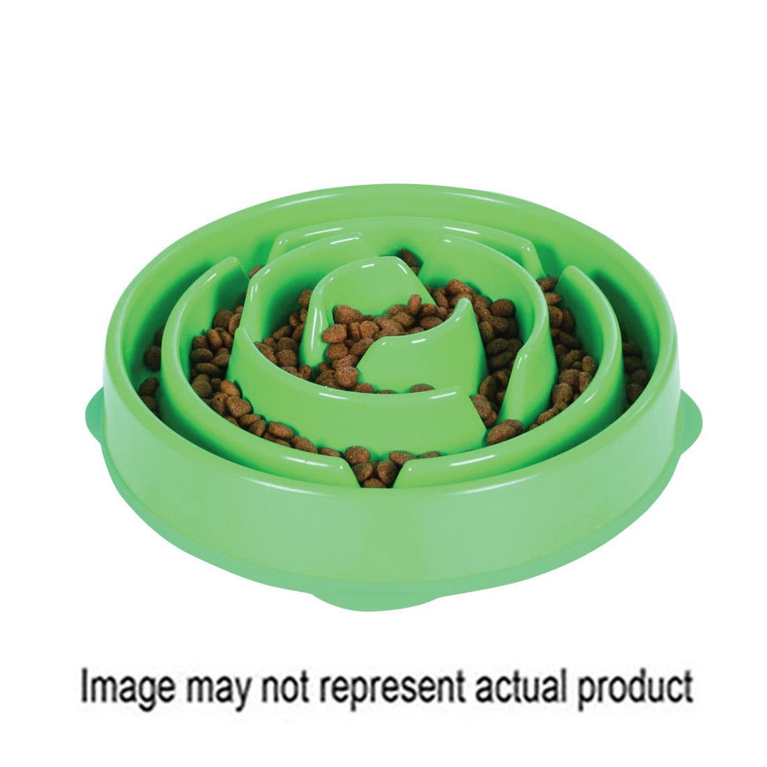 Petstages Fun Feeder Dog Bowl, 28 cm Dia, L, 4 Cups Volume, ABS Plastic, Teal
