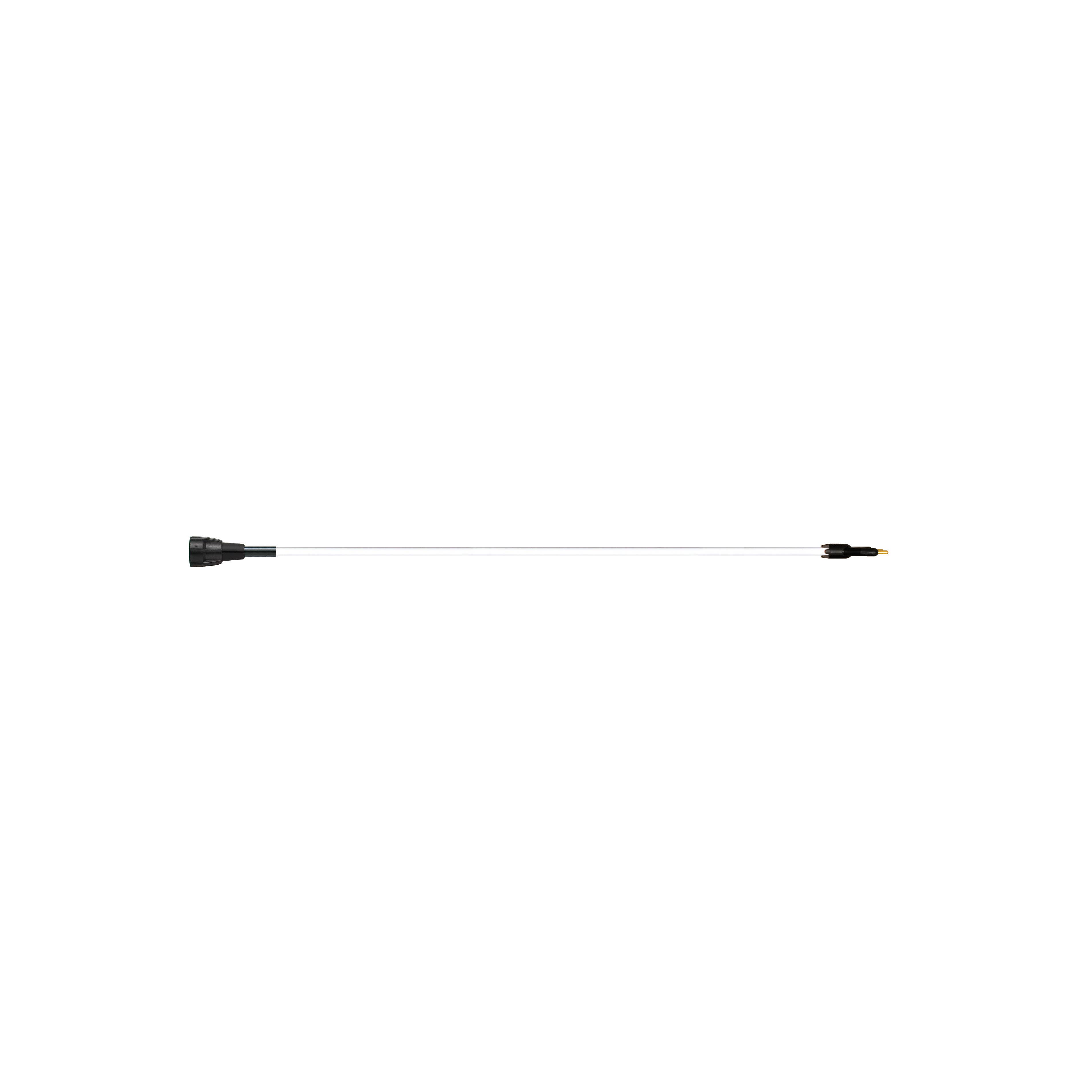 Hot-Shot RH48 Livestock Prod Shaft, Fiberglass, White, For: Hot-Shot Electric Livestock Prods