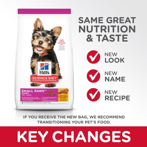 Science Diet 9094 Dog Food, Puppy, S Breed, Dry, 4.5 lb Bag