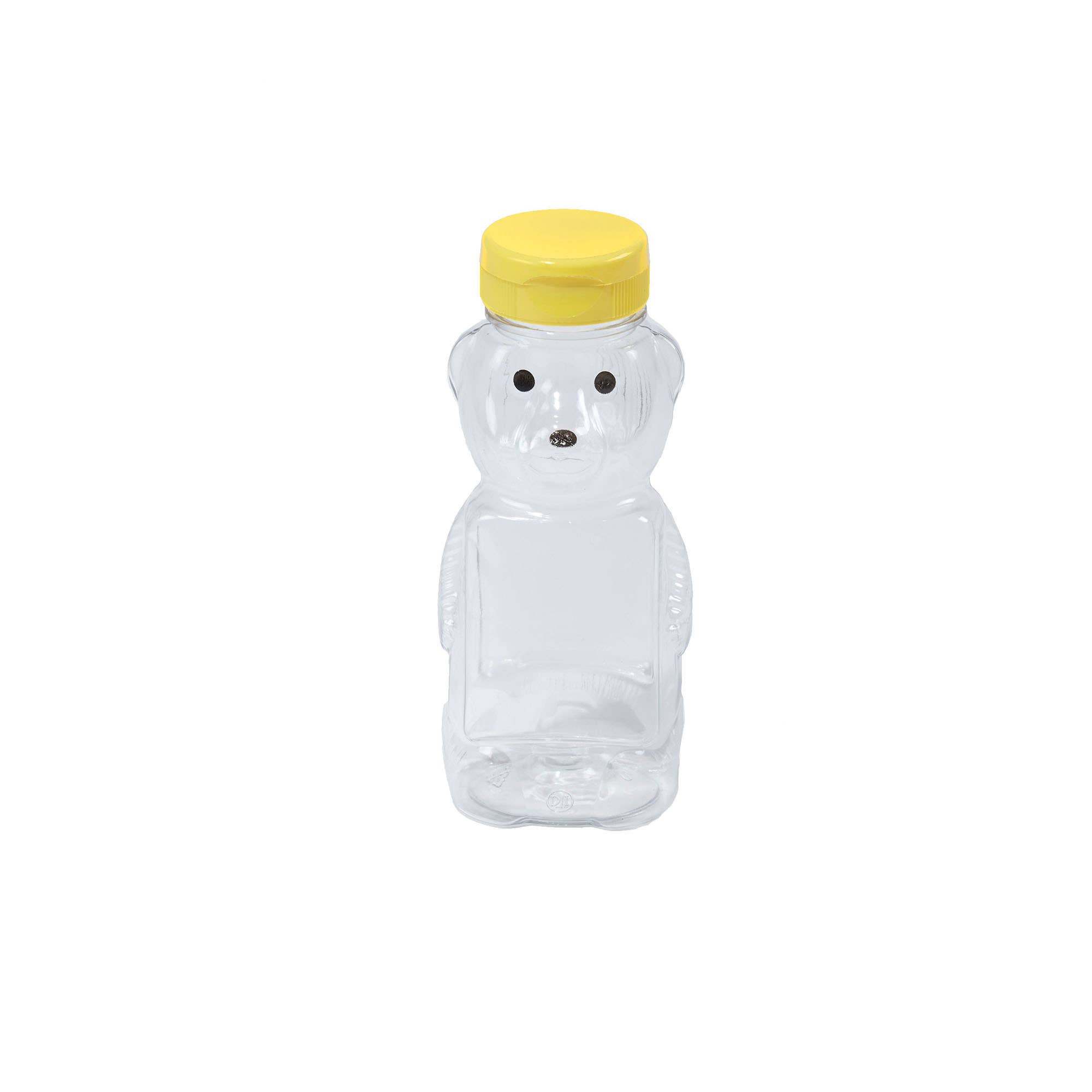 Little Giant HBEAR12 Honey Bottle, PETE, Clear