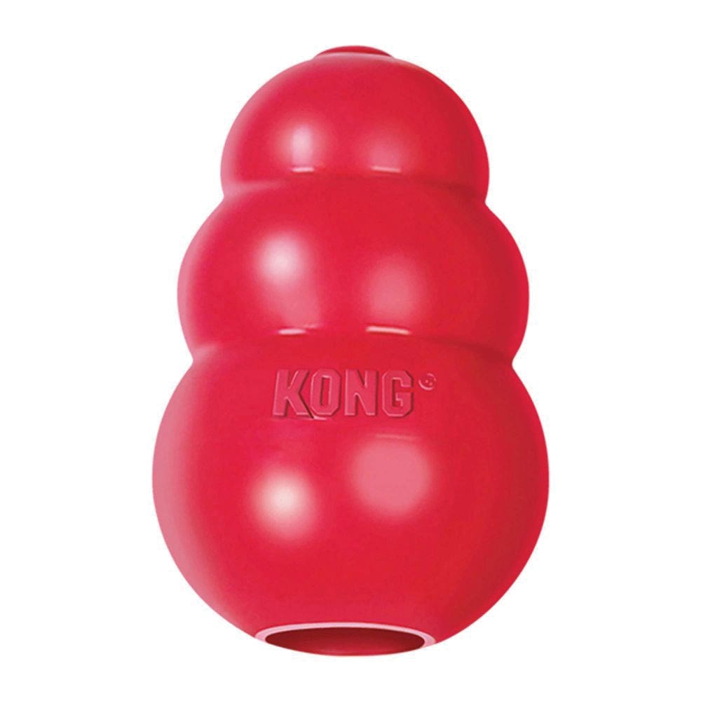 Kong Classic Dog Toy, S, Rubber, Red