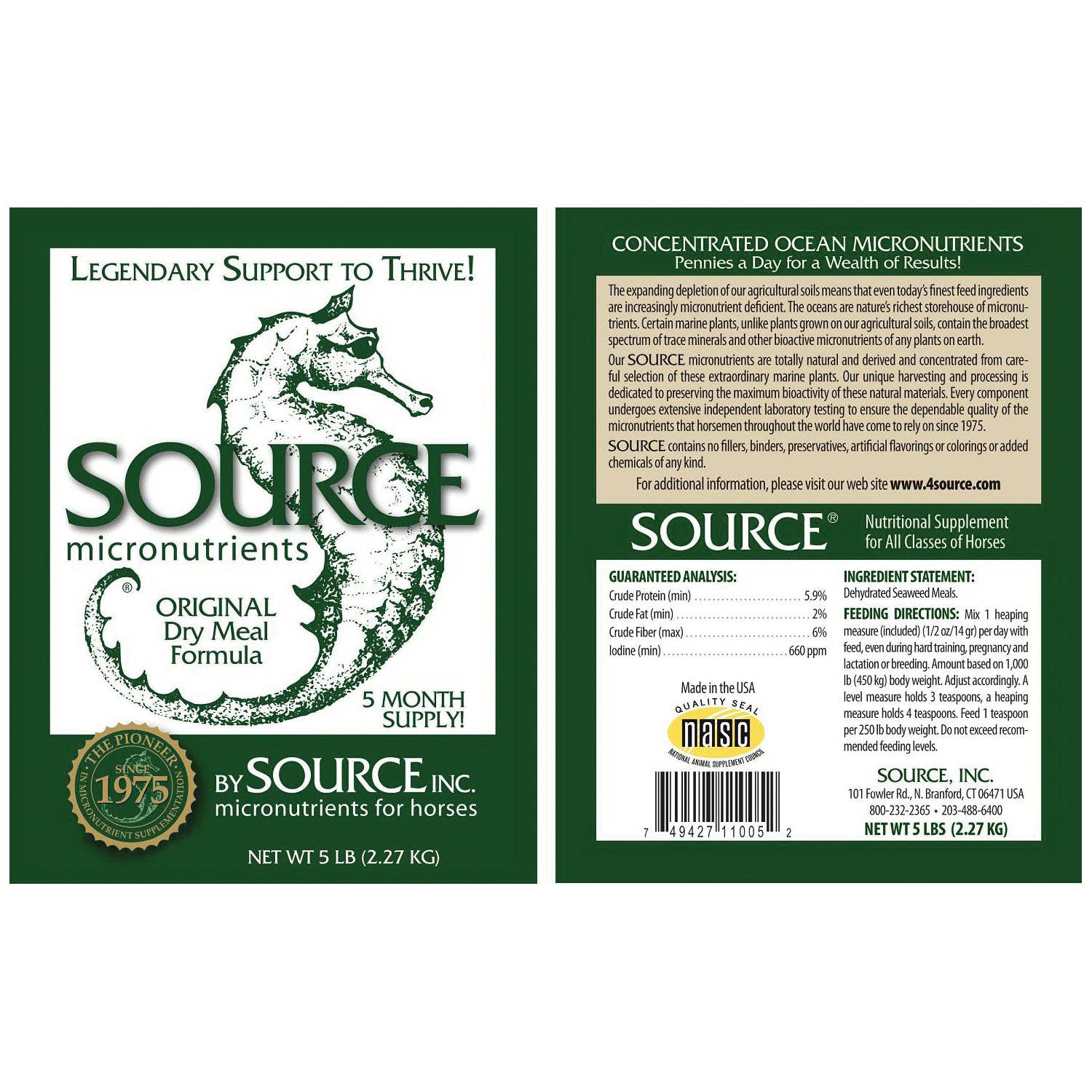 Source SOURCE/6 Nutritional Supplement, 5 lb
