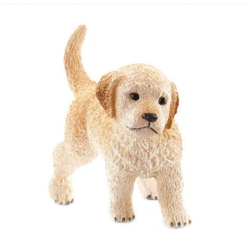 Schleich-S Toy Golden Retriever Puppy Dog, Plastic