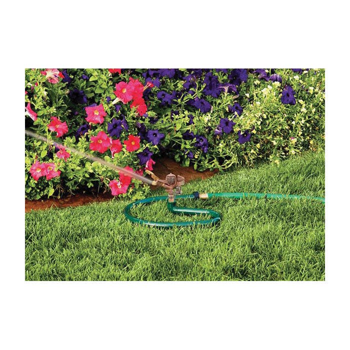 Orbit Impact Sprinkler with Ring Base, 3/4 in Connection, 20 to 45 ft, Spray Nozzle