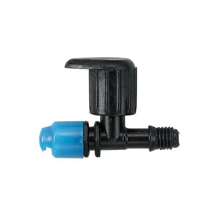 Orbit Low-Volume Sprinkler, 1/4 in Connection, Threaded, 5 to 10 ft, Half Circle, Plastic
