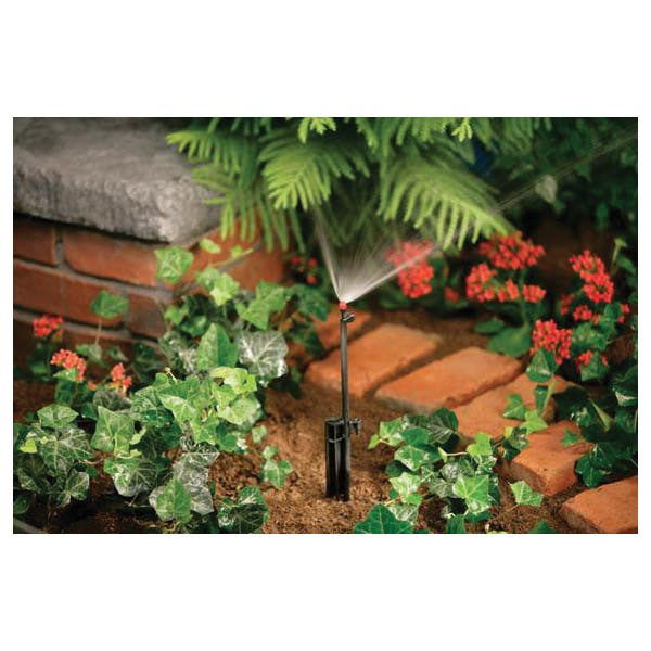 Orbit Low-Volume Sprinkler, 1/4 in Connection, Threaded, 5 to 10 ft, Quarter