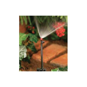 Orbit Sprinkler Stake with Extension Riser, 12 to 20 in L, 1/4 in Connection, Threaded Barb