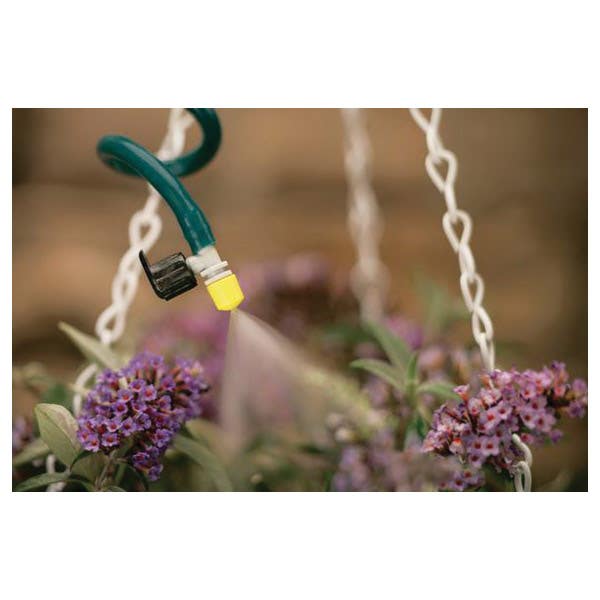 Orbit Misting Sprinkler with Flexible Memory, 1/4 in Connection, Full, 25 psi Pressure, 0.5 to 8 gph, Green