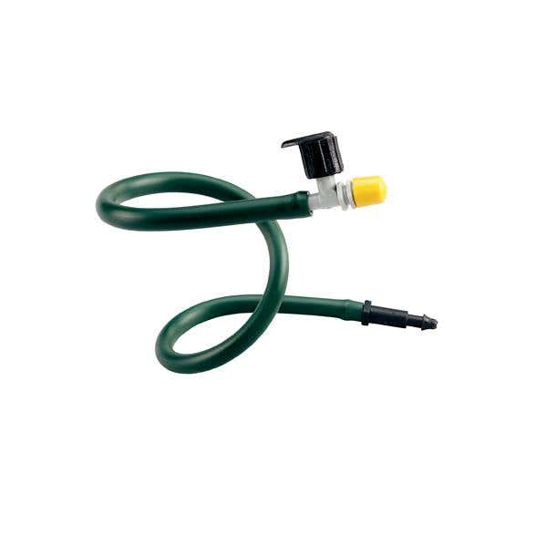 Orbit Misting Sprinkler with Flexible Memory, 1/4 in Connection, Full, 25 psi Pressure, 0.5 to 8 gph, Green