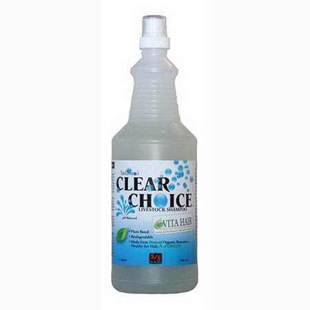 Sullivan Supply CLEAR CHOICE Livestock Shampoo, 1 qt