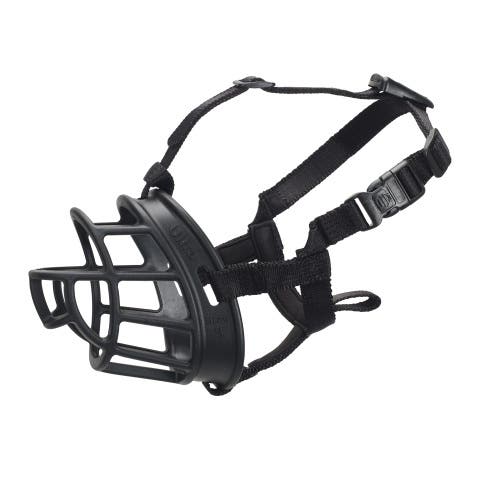 The Company of Animals Baskerville Ultra Muzzle, #4, Strap Fastening, Black