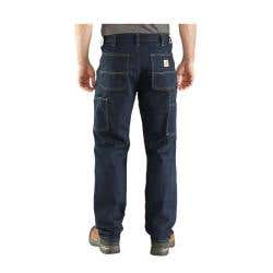 Carhartt 103329-491-36X34 Utility Jeans, 36 in W, 34 in L, Erie, Relaxed Fit, Stretchable