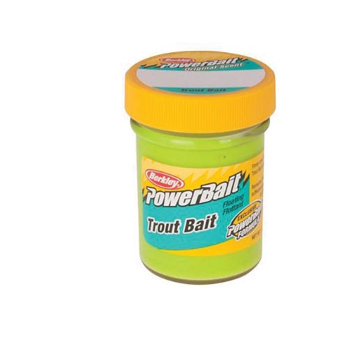 Berkley PowerBait Series Trout Bait, Chartreuse Bait