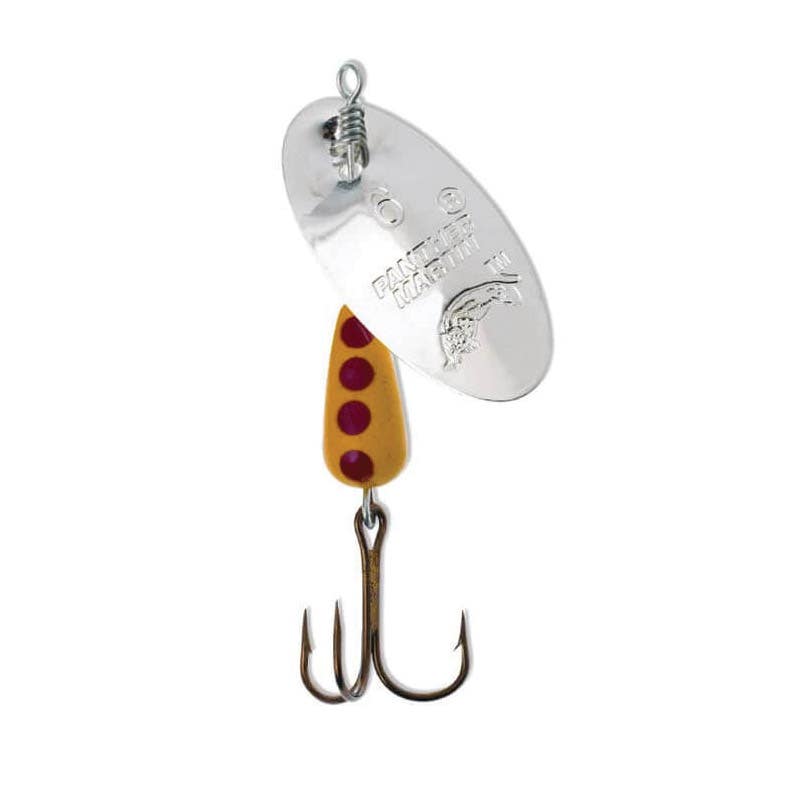 Panther Martin Classic Regular Series Spinner Lure, Silver Lure