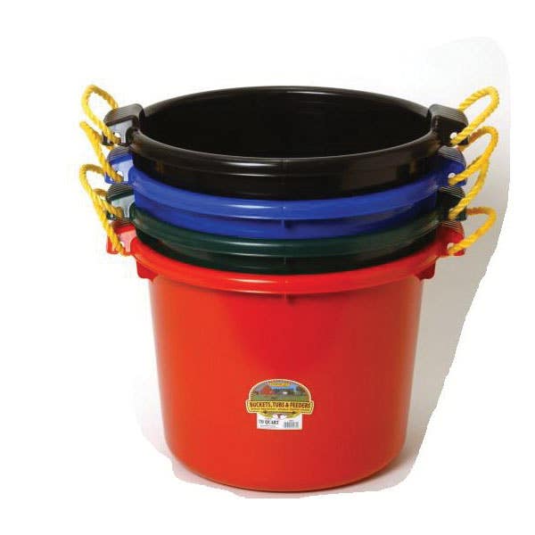 Little Giant PSB70BLUE Muck Tub, 70 qt Volume, Polyethylene, Blue