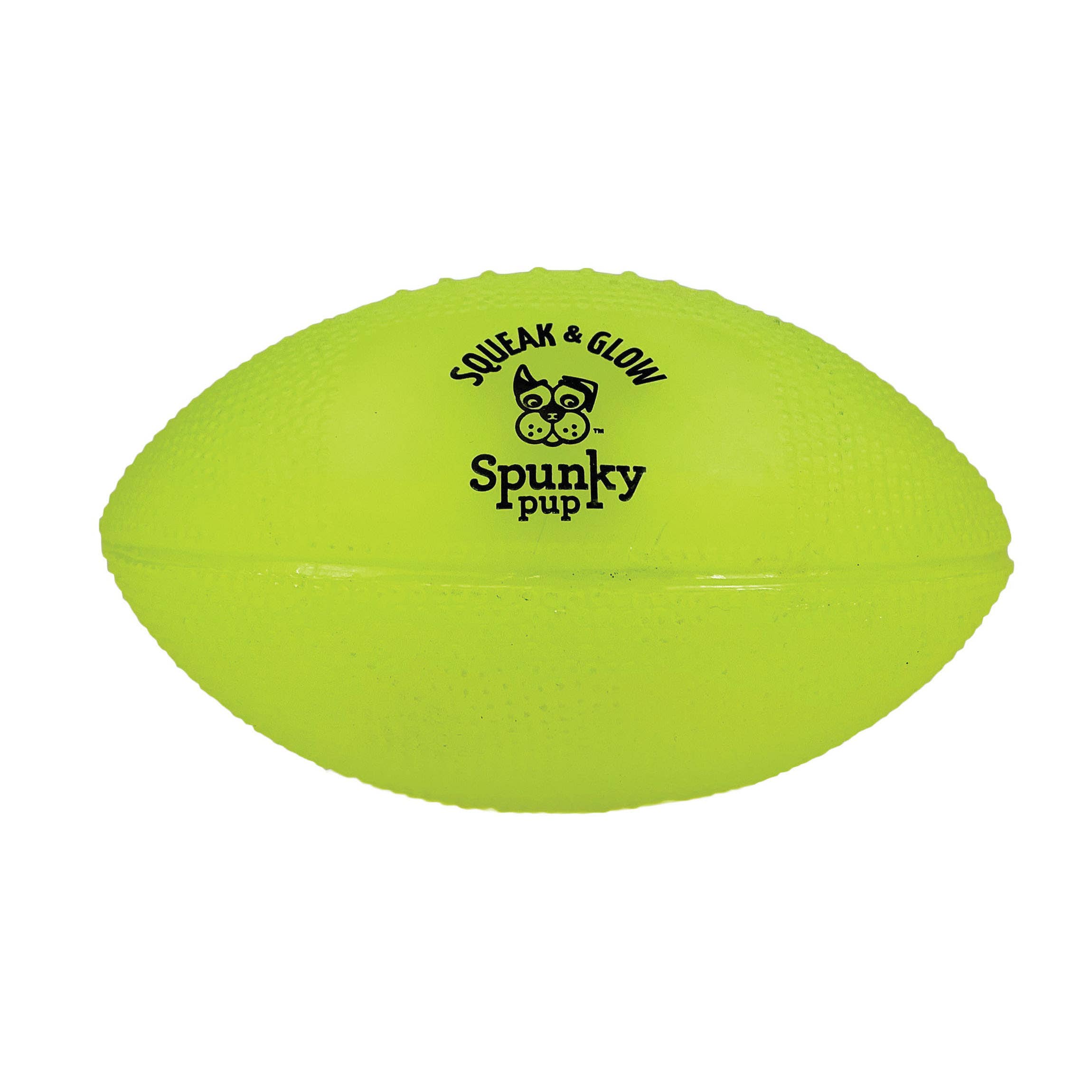 Spunky Pup 1962 Dog Toy, L, Squeaker Toy, Football
