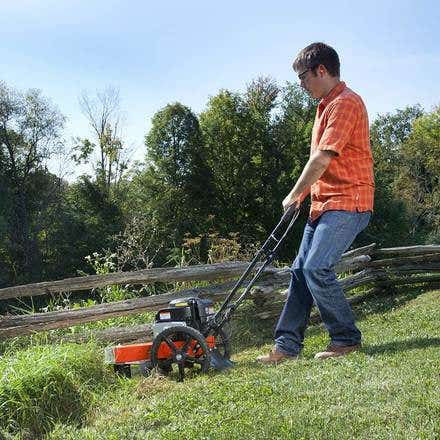 DR TR43067BMN Trimmer/Mower, 163 cc Engine Displacement, Gasoline, 22 in W Cutting, Manual Start