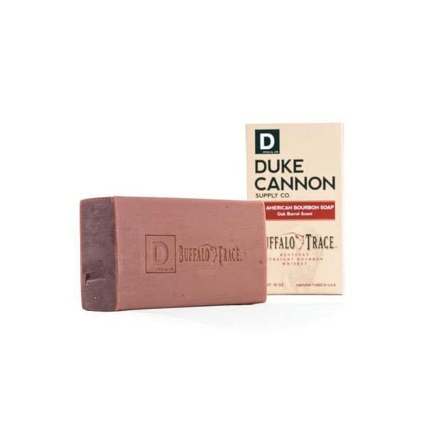 Duke Cannon Buffalo Trace Bourbon Bar Soap, Oak Barrel, 10 oz