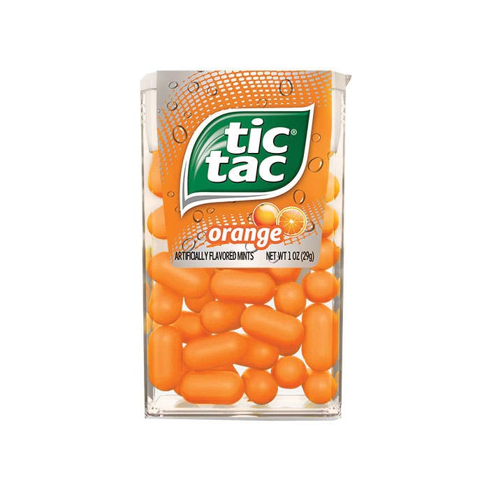 Tic Tac Flavored Mint, Orange Flavor, 1 oz Pack