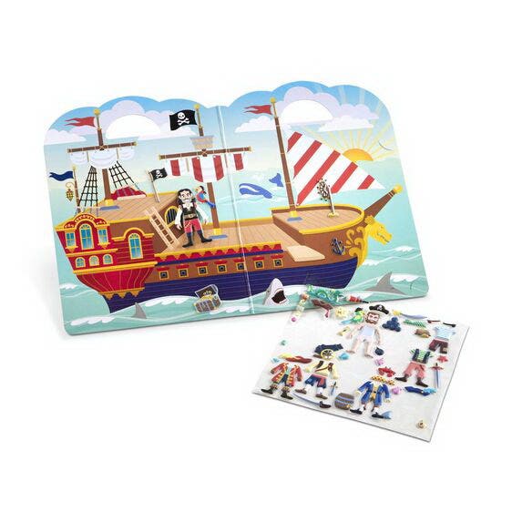 Melissa & Doug Puffy Stickers Play Set, 11-1/2 in L, 8-1/4 in W