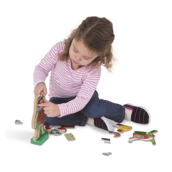 Melissa & Doug Santa Claus Magnetic Dress-Up Set