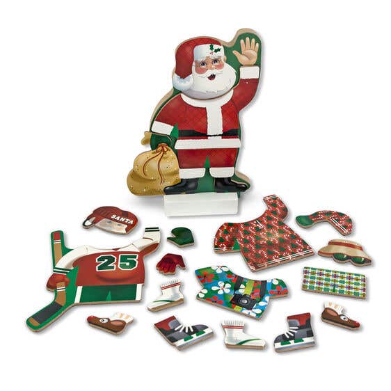 Melissa & Doug Santa Claus Magnetic Dress-Up Set