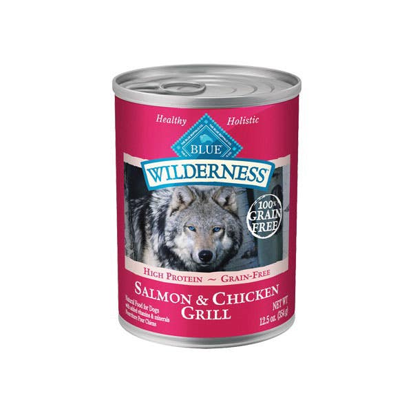 Blue Wilderness Dog Food, Adult, Wet, 12.5 oz, Can