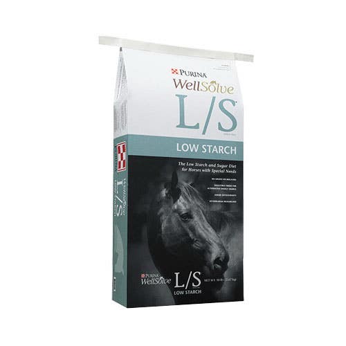 Purina WellSolve 66924 Horse Feed, Concentrated, Senior Lifestage, Pellet, 50 lb