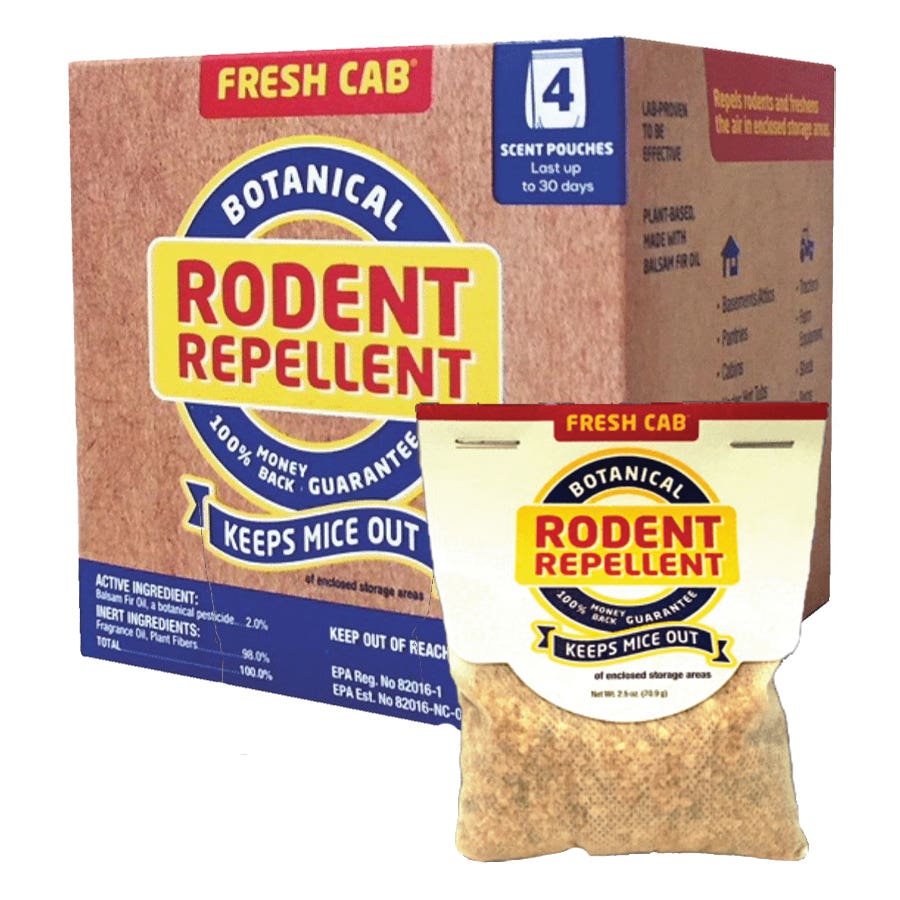 earthkind Fresh Cab Animal Repellent, Repels: Rodents