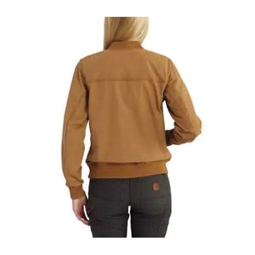 Carhartt Women's Crawford Bomber Jacket, 2XL, Carhartt Brown, Regular