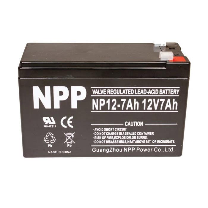 Ghost Controls AXBT Battery, 12 V Battery, Lead-Acid