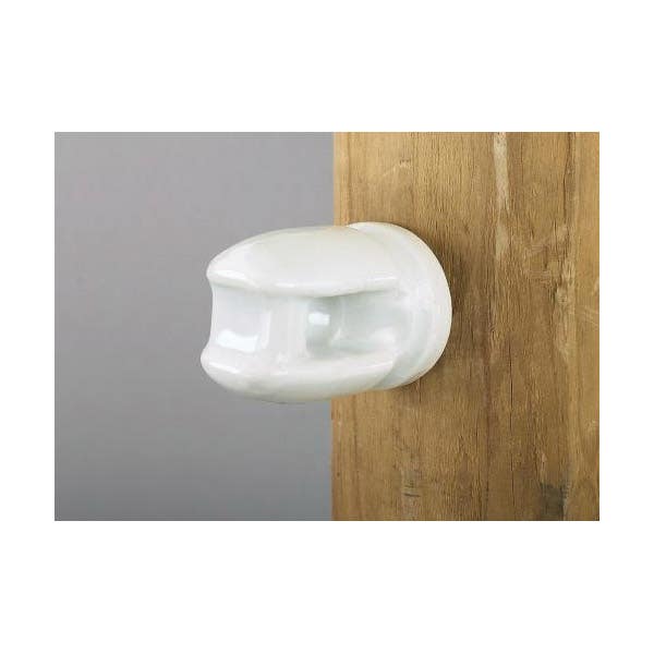 Dare 2799-25 Line Insulator with Lag Bolt, Porcelain