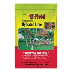 Hi-Yield Horticultural Hydrated Lime, Odorless, Solid, 5 lb Bag