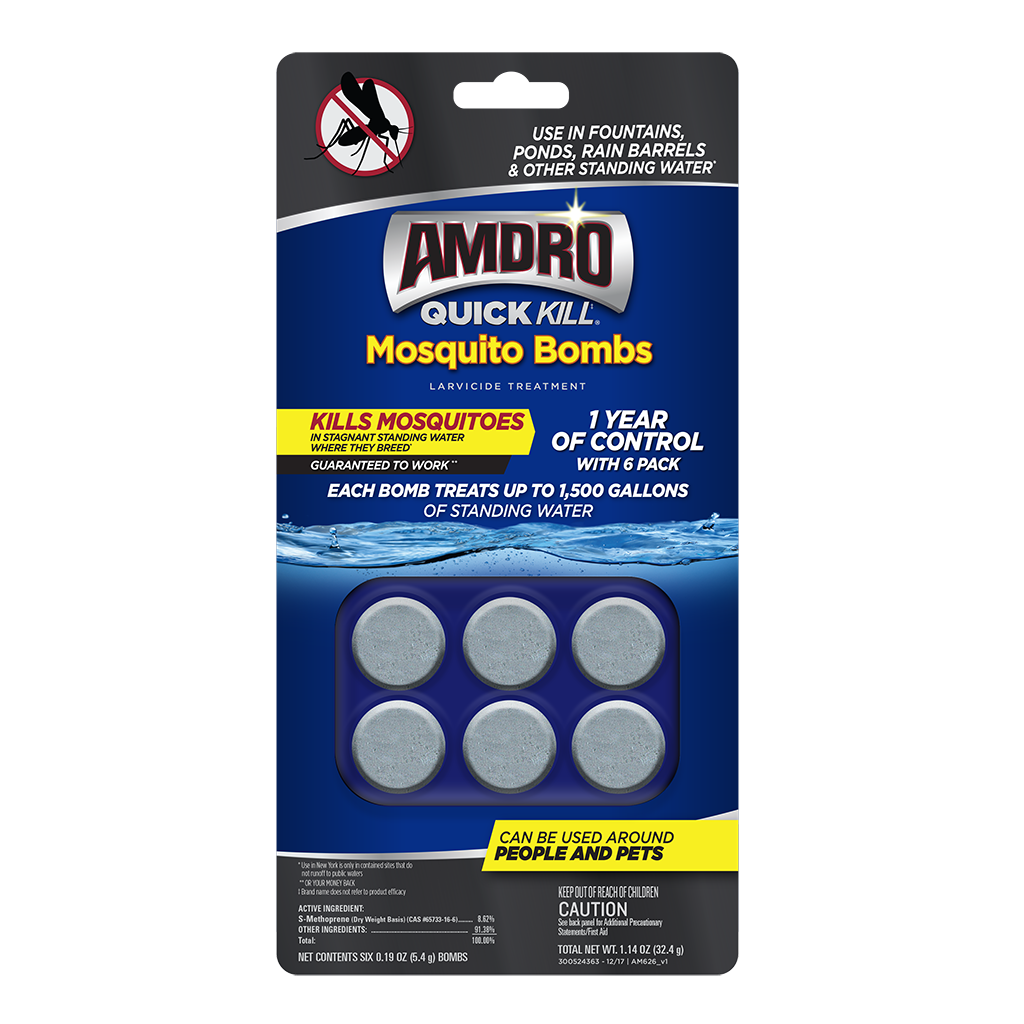 Ambrands Quick Kill Mosquito Bomb, Solid, Outdoor