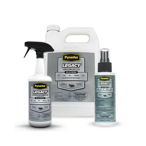 Pyranha Legacy Fly Spray, Liquid, Slight Citrus, 1 qt
