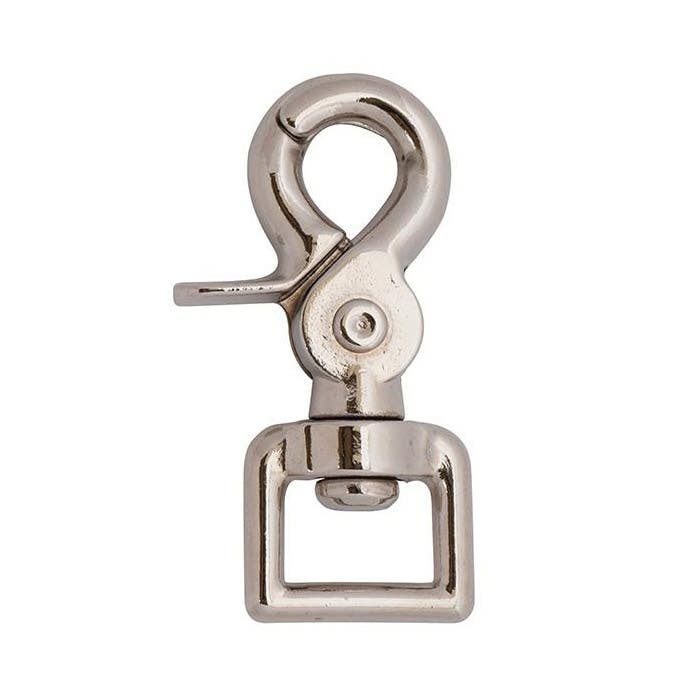 Weaver Leather Scissor Snap, Square, Nickel, 3/4 inch