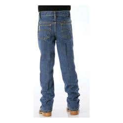 Cinch Jeans, Boy's, 7, 24 to 24-1/2 in, 23 to 24 in L, Medium Stonewash, Original, Regular