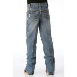 Cinch White Label Jeans, Boy's, 16, 28 to 29 in, 32 to 33 in L, Light Stonewash, Slim, Non-Stretchable