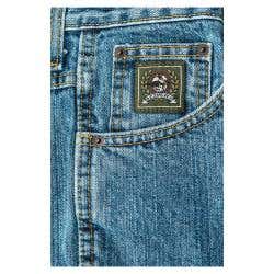 Cinch Green Label Series Jeans, 40 in, 32 in L, Medium Stonewash, Relaxed, Tapered, Non-Stretchable