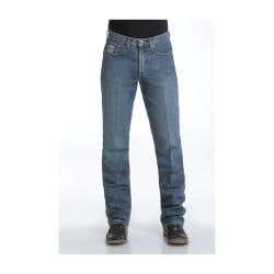 Cinch Silver Label Series Jeans, 42 in, 30 in L, Medium Stonewash, Slim, Straight, Non-Stretchable