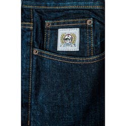 Cinch Silver Label Series Jeans, 34 in, 34 in L, Dark Stonewash, Slim, Straight, Non-Stretchable