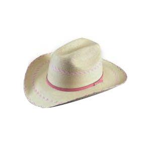 Atwood Hat, L, Palm Leaf, Natural/Pink