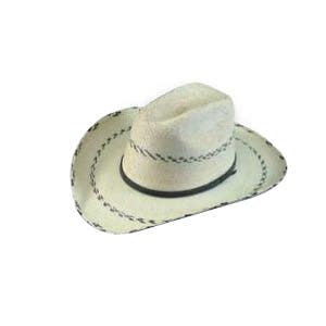 Atwood Hat, M, Palm Leaf, Black/Natural