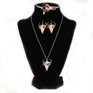 Blazin Roxx Women's Jewelry Set, Dainty Silver