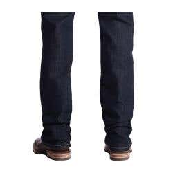 Ariat Edge Rebar M4 Series Jeans, 32 in, 32 in L, Bodie, Bootcut, Relaxed, Stretchable