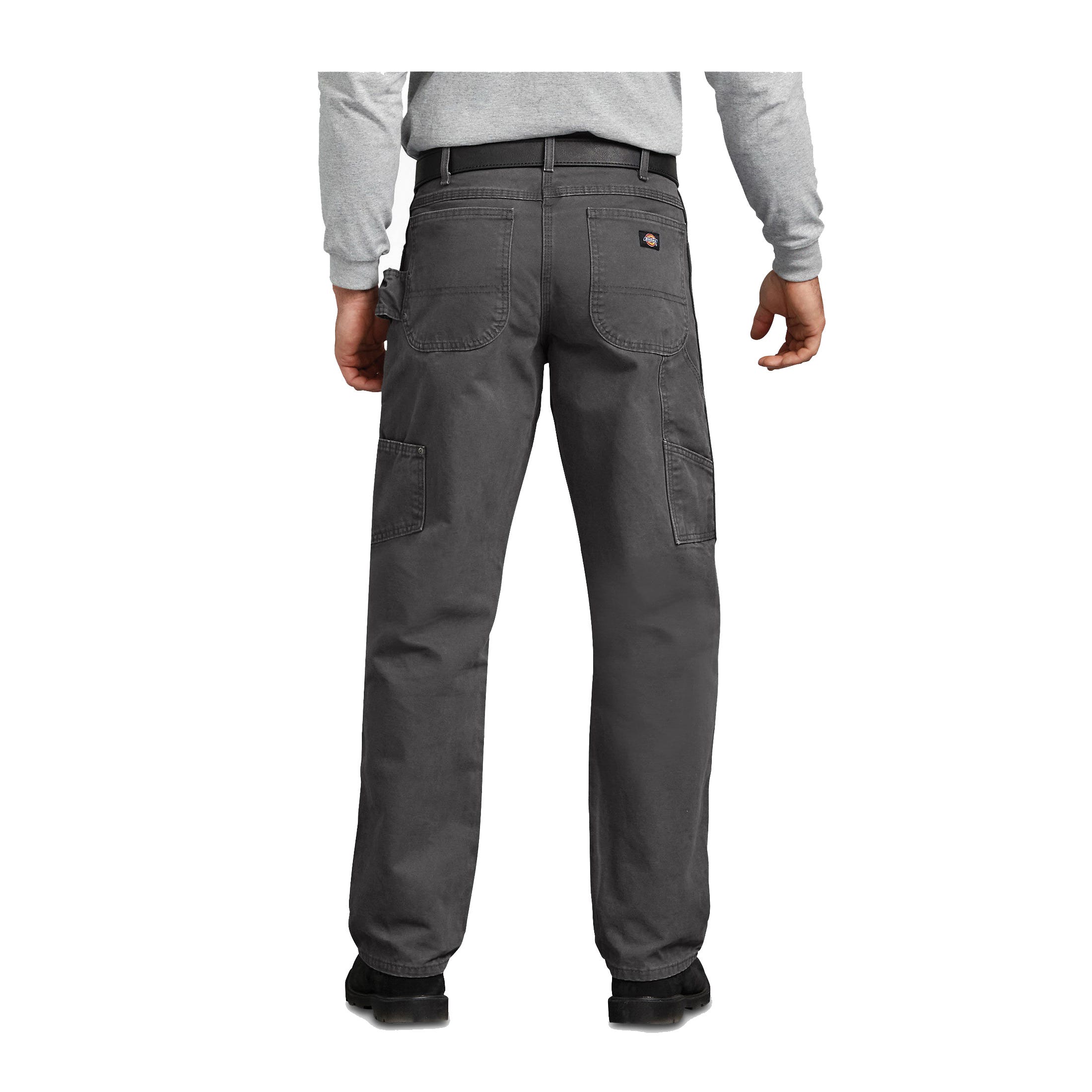 Dickies Carpenter Jeans, 2XL/3XL, 40 in Waist, 32 in L Inseam, Dark Gray, Relaxed, Straight Fit