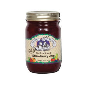 Amish Wedding Strawberry Jam, 18 oz Jar