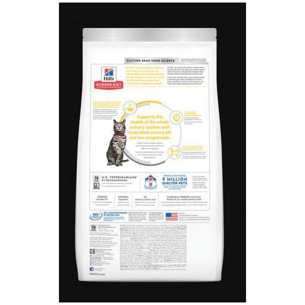 Science Diet 77107531 Cat Food, Adult, Dry, Chicken, 3.5 lb