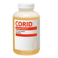 Corid 66798 Oral Solution, Specifications: 16 oz Bottle, Yellow