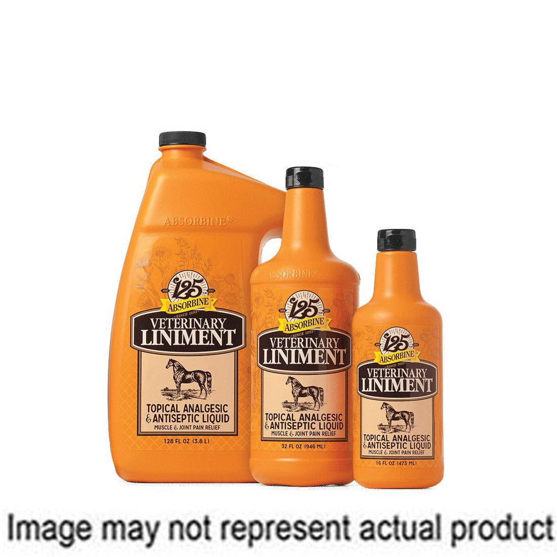Absorbine Veterinary Liniment Liquid 32 fl oz Bottle